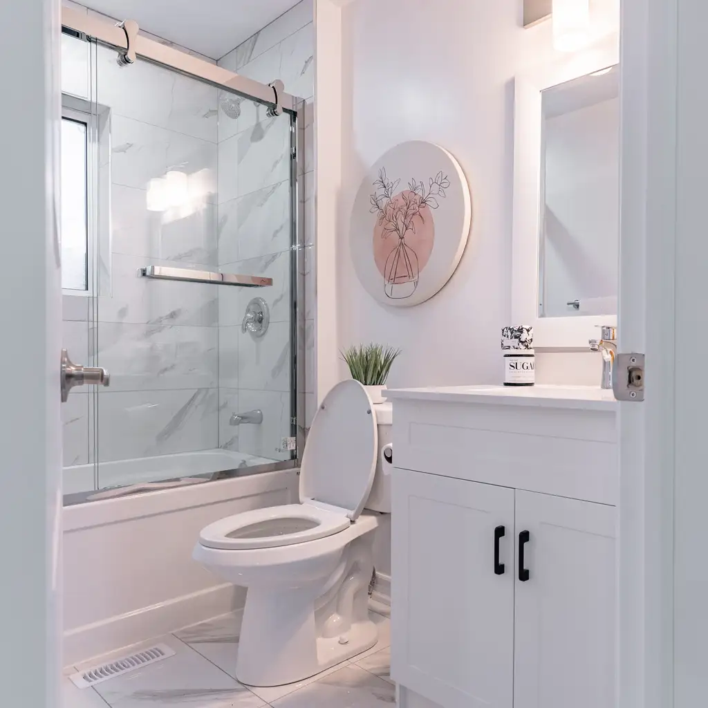 bathrooms